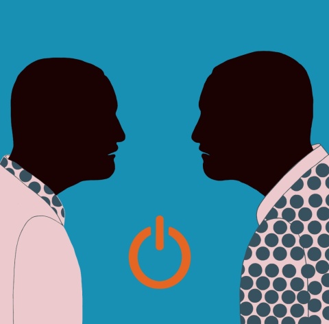 DIGITAL PAINTING - SILENCE grafika na płótnie