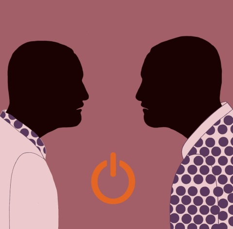 DIGITAL PAINTING - SILENCE grafika na płótnie