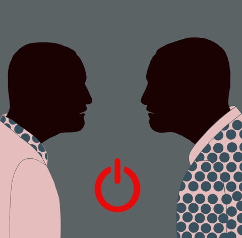 DIGITAL PAINTING - SILENCE grafika na płótnie