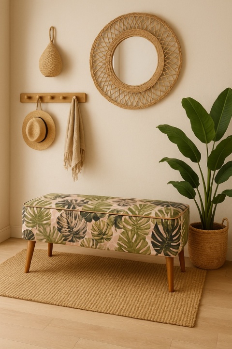 Ławka Monstera Green