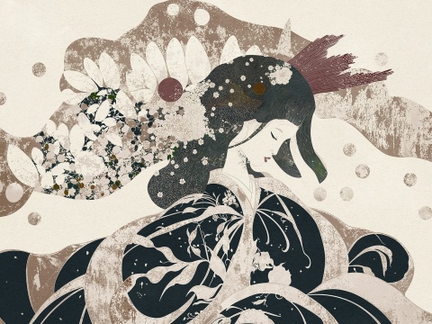 Sayumi-Tapete von Wallcraft Art. 1075 32 2501