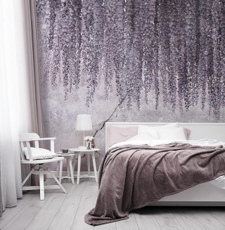 Tapeta gładka Wisteria od Wonderwall Studio