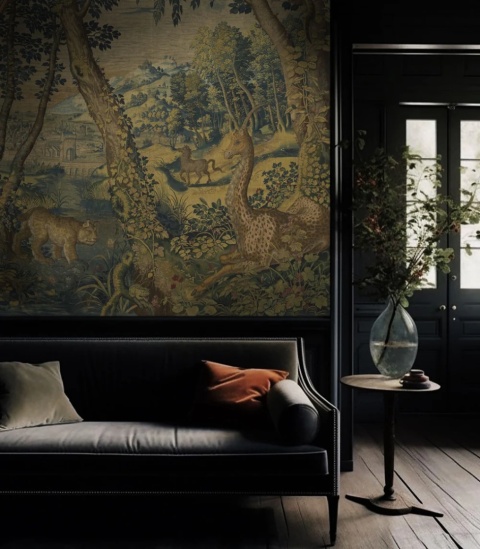 Unicorn arras Tapete von Wallcolors