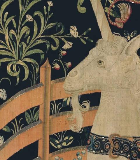 Unicorn Tapete von Wallcolors