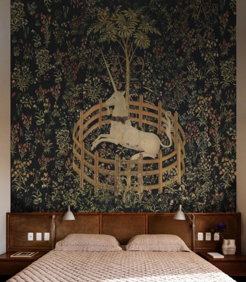 Unicorn Tapete von Wallcolors