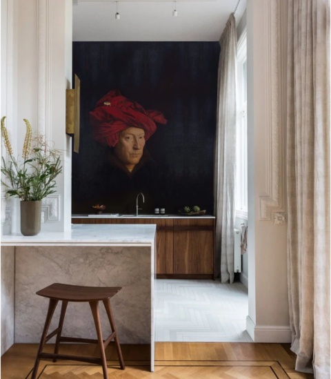 Van Eyck Tapete von Wallcolors