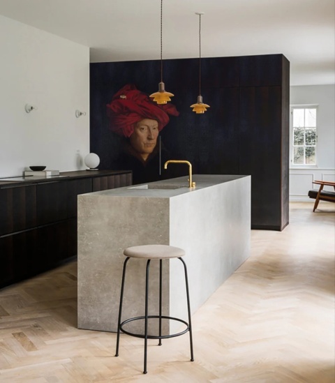 Van Eyck Tapete von Wallcolors
