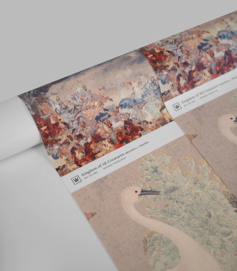 Tapeta Kingdom of All Creatures Sepia od Wallcolors