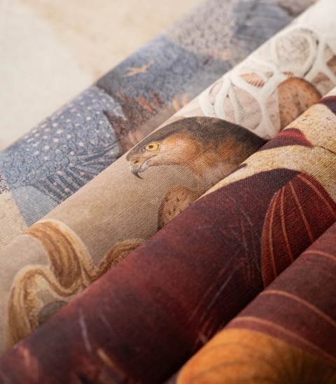 Tapeta Kingdom of All Creatures Sepia od Wallcolors