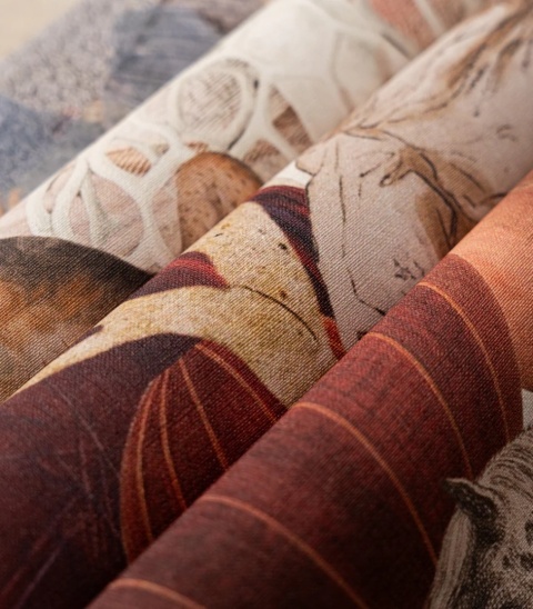 Tapeta Kingdom of All Creatures Sepia od Wallcolors