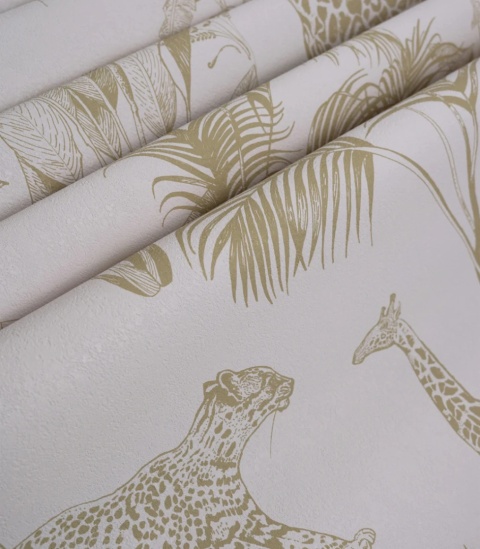 Safari Green Tapete von Wallcolors
