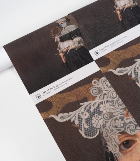 Tapeta Lady of the Stag od Wallcolors