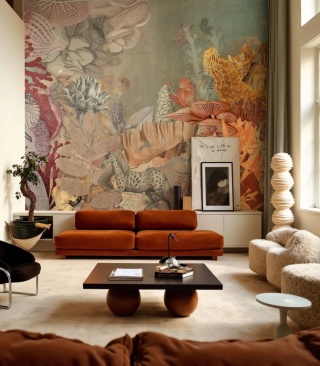 Tapeta Coral Mirage od Wallcolors