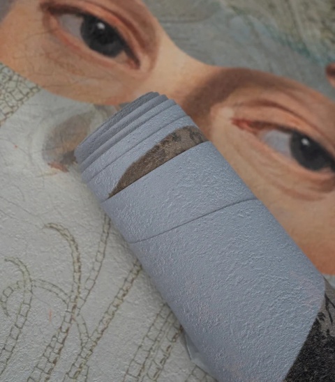 Tapeta Landscape Muse Blue od Wallcolors