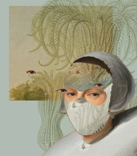 Tapeta Landscape Muse Green od Wallcolors