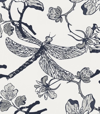 Dragonfly wallpaper by Wallcolors