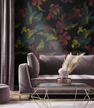 Lilies wallpaper by Wallcolors