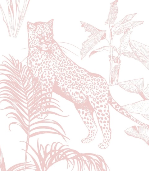 Tapeta Safari Pink od Wallcolors