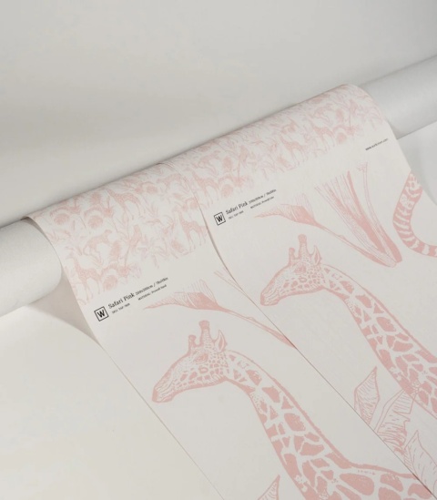 Tapeta Safari Pink od Wallcolors