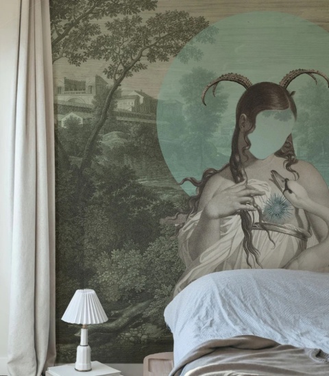 Tapeta Zodiac Muse od Wallcolors
