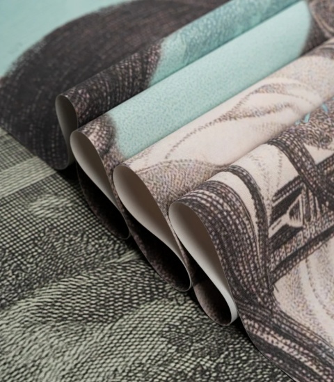 Tapeta Zodiac Muse od Wallcolors