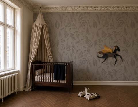 Tapeta Woodland Whisper Brown od Wallcolors