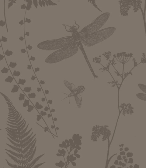 Tapeta Woodland Whisper Brown od Wallcolors