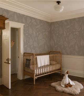 Tapeta Woodland Whisper Beige od Wallcolors