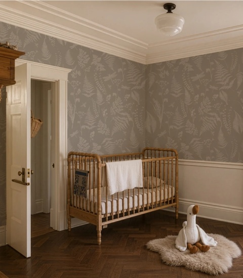 Tapeta Woodland Whisper Beige od Wallcolors