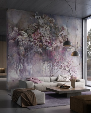 Tapeta ścienna Amethyst od Wonderwall Studio