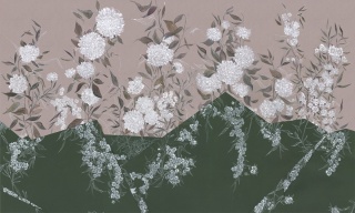 Flos wallpaper from Wonderwall Studio