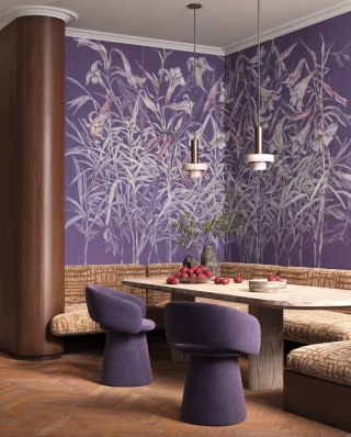 Flourish wallpaper from Wonderwall Studio