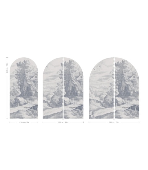 Arch Sacred Path Blue od Wallcolors