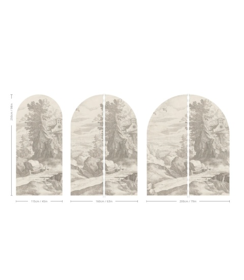 Arch Sacred Path Beige od Wallcolors