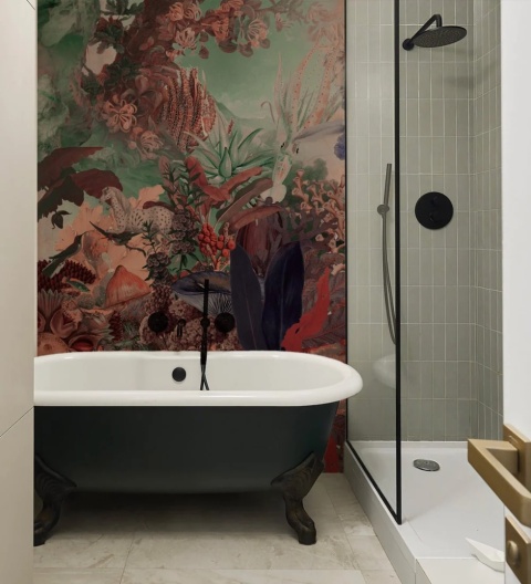 Tapeta Garden of Depths od Wallcolors