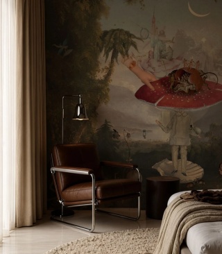 Tapeta Forbidden Mushroom od Wallcolors