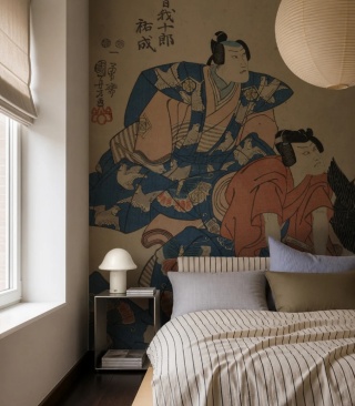 Tapeta Timeless Kabuki od Wallcolors