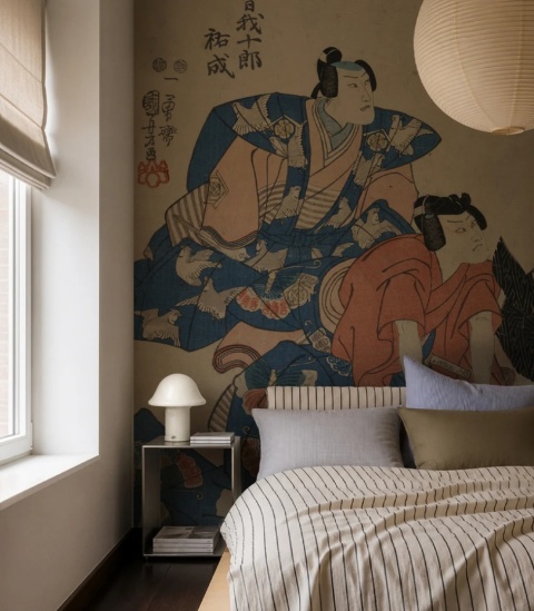 Tapeta Timeless Kabuki od Wallcolors