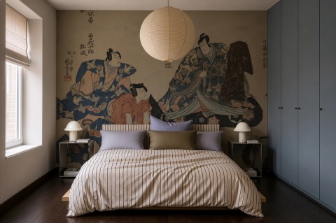 Tapeta Timeless Kabuki od Wallcolors