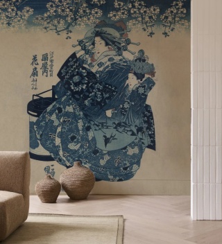Tapeta Indigo Reverie od Wallcolors