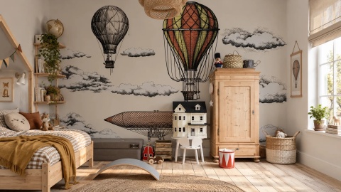 Tapeta Balloons od Wallcolors