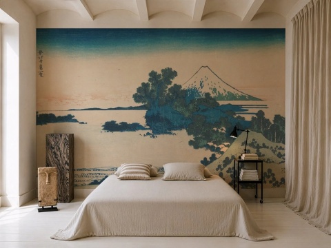 Tapeta Soft Mist of Fuji od Wallcolors