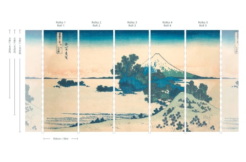 Tapeta Soft Mist of Fuji od Wallcolors