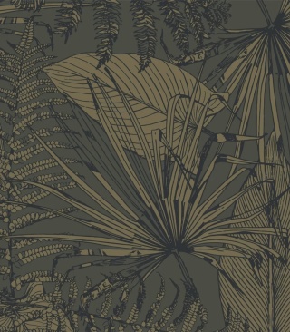 Fern Tapete von Wallcolors