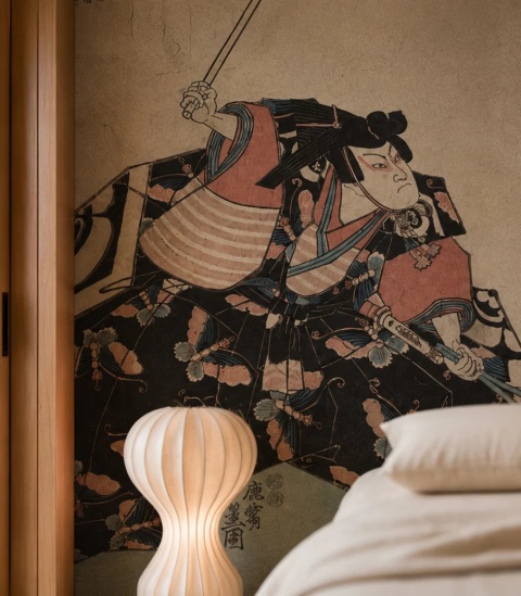 Tapeta Ritual Kabuki od Wallcolors