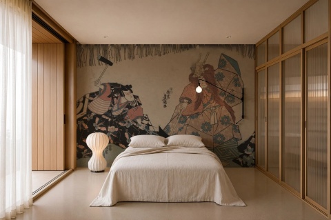 Tapeta Ritual Kabuki od Wallcolors