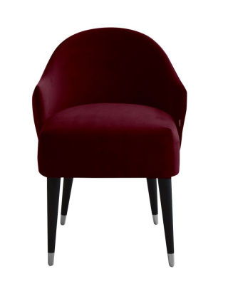 EMI VELVET upholstered armchair