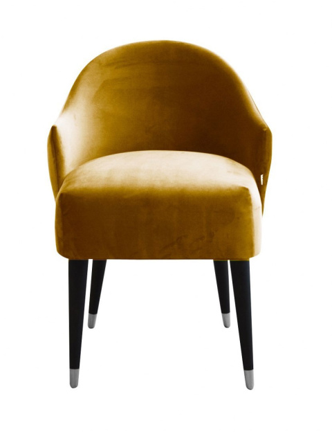 EMI VELVET upholstered armchair