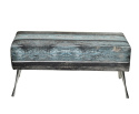 Old Wood upholstered bench 100 cm