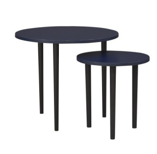 Set of 2 coffee tables Plum